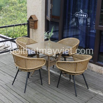 Bàn Ghế Mây Tre Cafe BGCF20