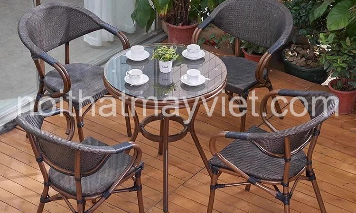 BÀN GHẾ CAFE  BGCF059