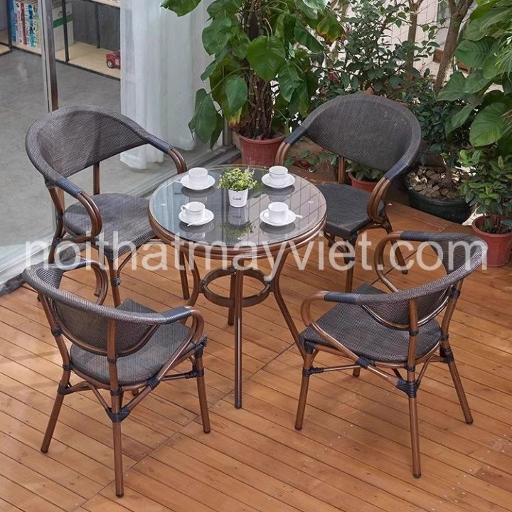BÀN GHẾ CAFE  BGCF059
