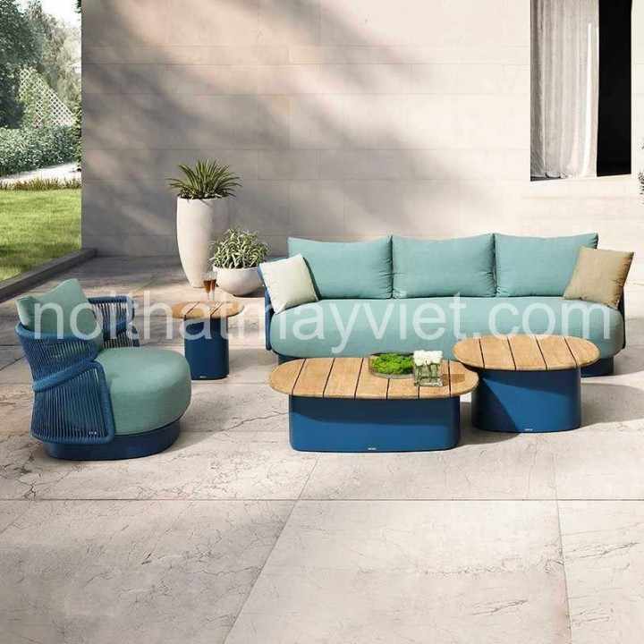 Bàn Ghế Sofa Mây Tre BGSF0031