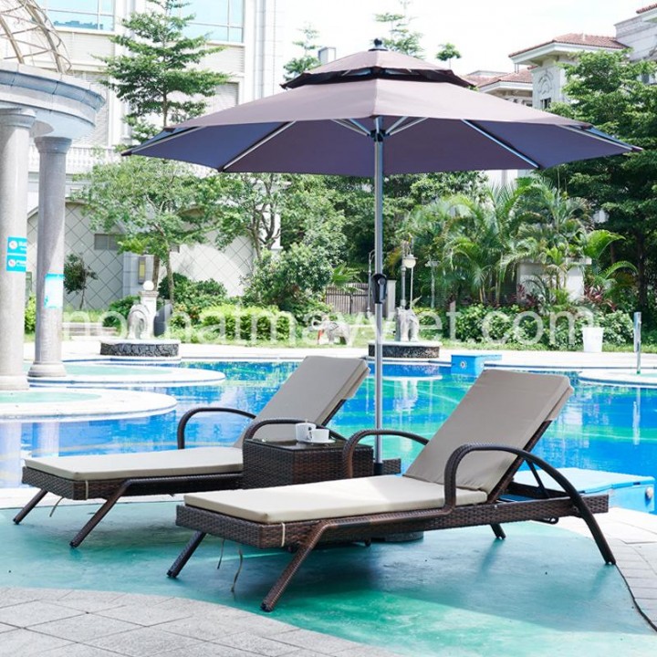 Giường Nằm Mây Tre GNMT019