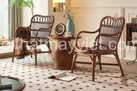 BÀN GHẾ MÂY – VẺ ĐẸP MỘC MẠC VÀ THANH LỊCH CHO MỌI KHÔNG GIAN