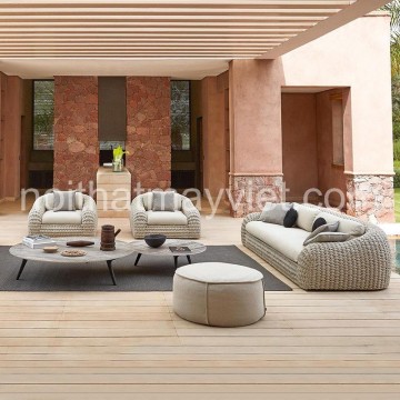 Bàn Ghế Sofa Mây Tre BGSF0022