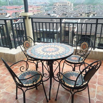 BÀN GHẾ MOSAIC BGMOSAIC05