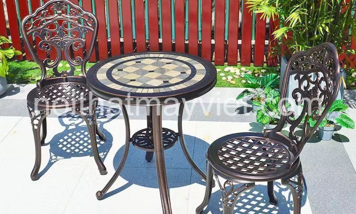 BÀN GHẾ SÂN VƯỜN BGSV02