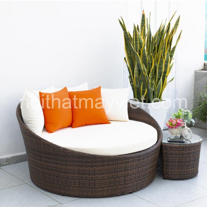 Giường Nằm Mây Tre GNMT005