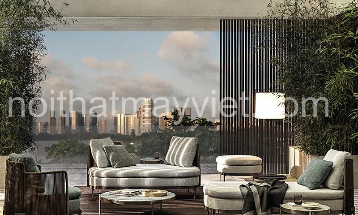 Bàn Ghế Sofa Mây Tre BGSF004