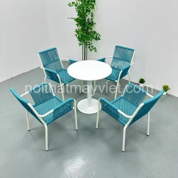 Bàn Ghế Mây Tre Cafe BGCF41