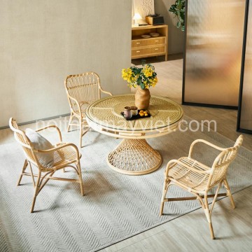 Bàn Ghế Mây Tre Cafe BGCF51