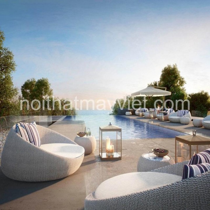 Giường Nằm Mây Tre GNMT016