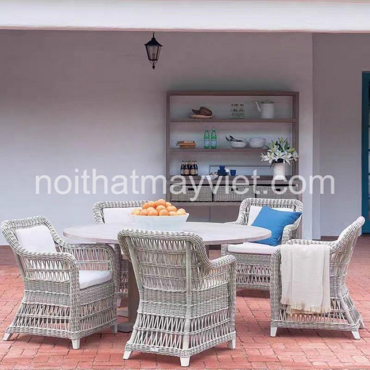 Bàn Ghế Mây Tre Cafe BGCF32