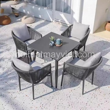 Bàn Ghế Mây Tre Cafe BGCF48