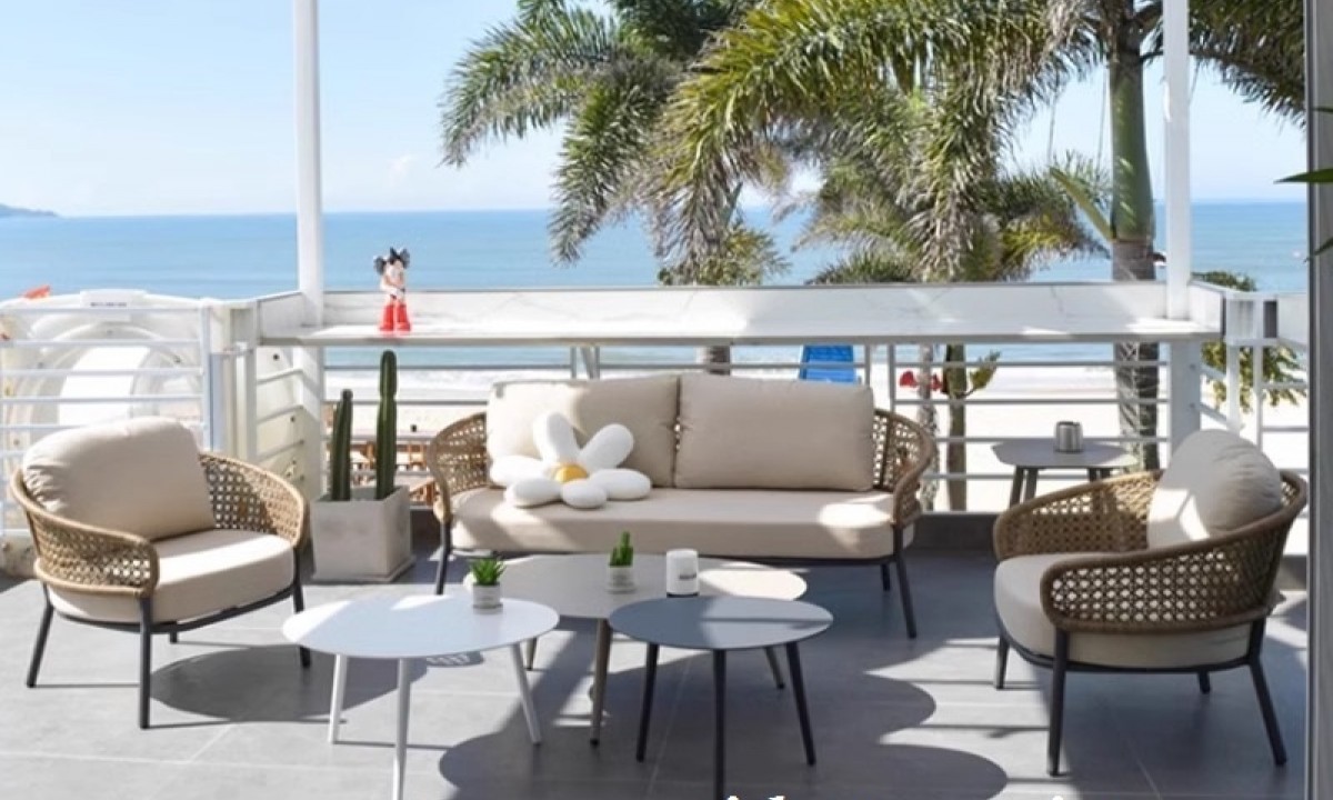 Bàn Ghế Sofa Ngoài Trời BGSF 0001