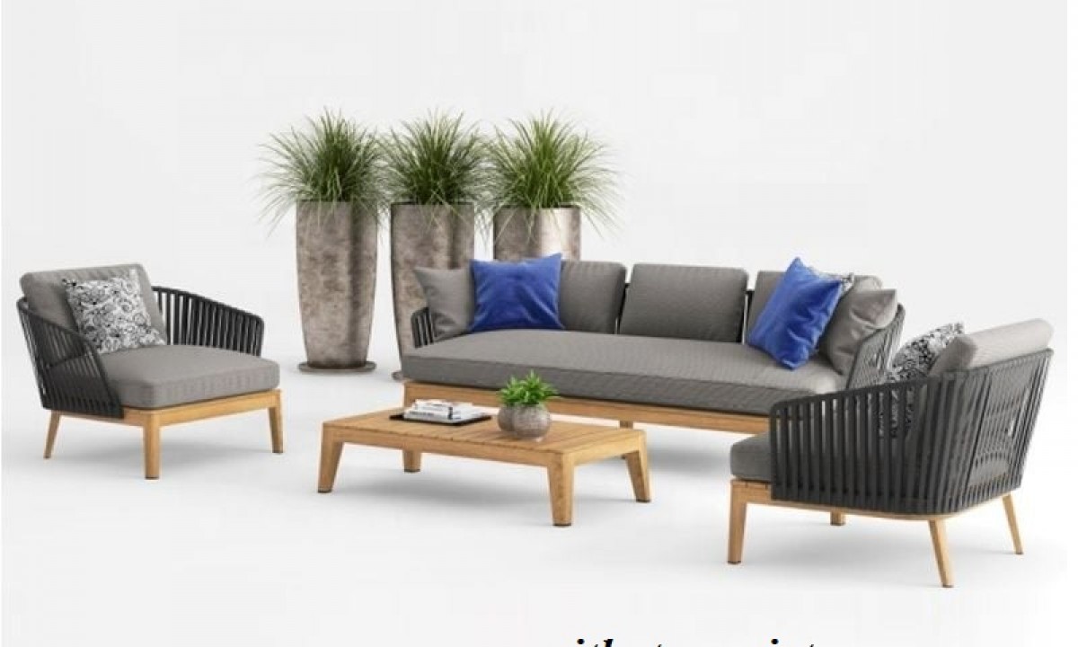 Bàn Ghế Sofa Ngoài Trời BGSF 0002