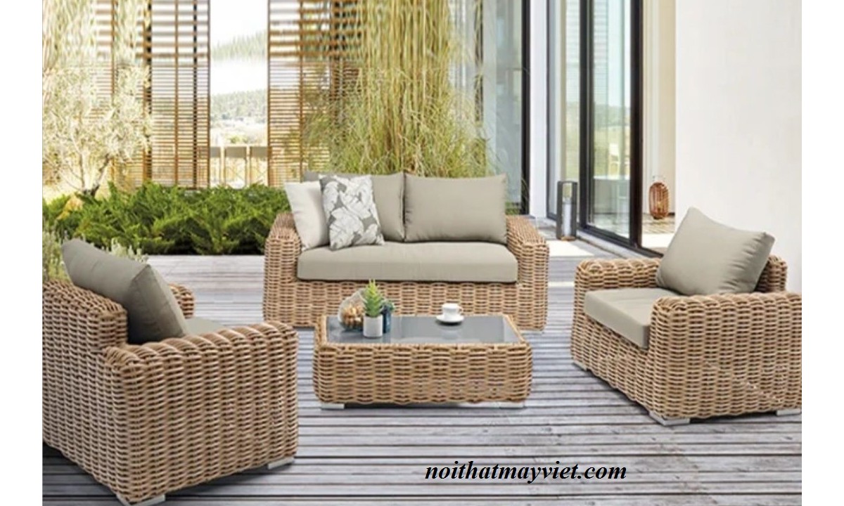 Bàn Ghế Sofa Ngoài Trời BGSF 0003